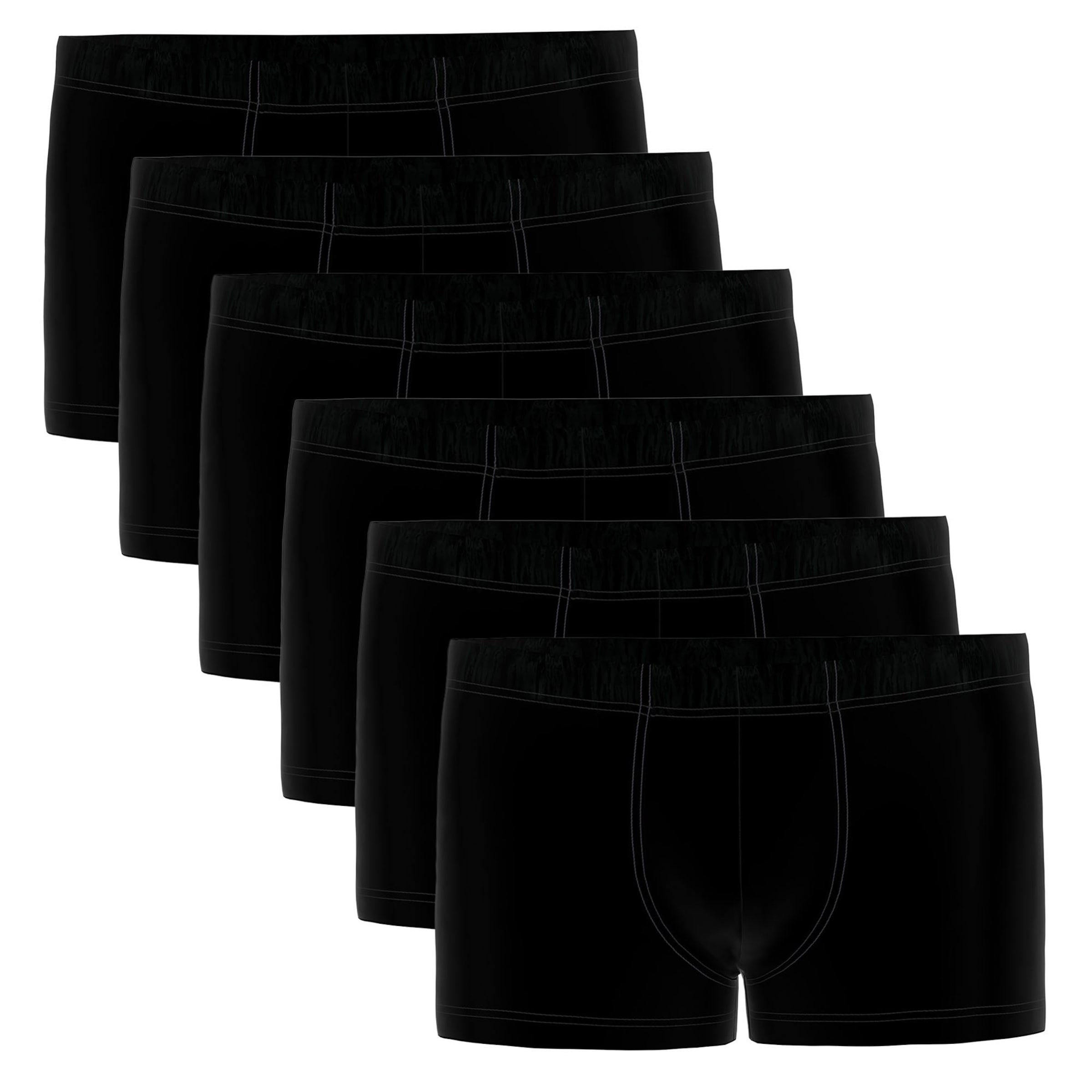 SEIDENSTICKER Boxer shorts in Black: front