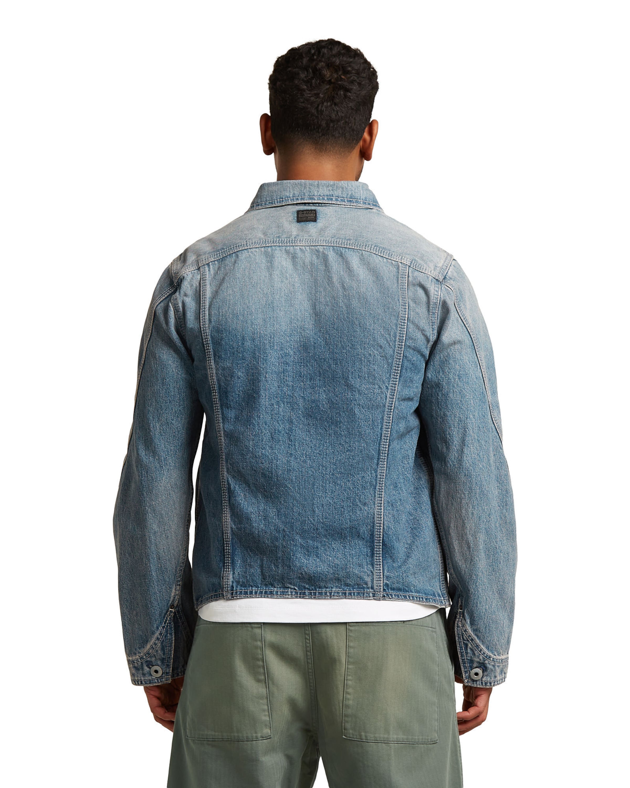 Veste d’hiver 'Slim 3D Dart Jacket' G-STAR en bleu