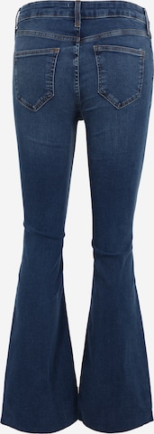 River Island Petite Flared Jeans in Blauw
