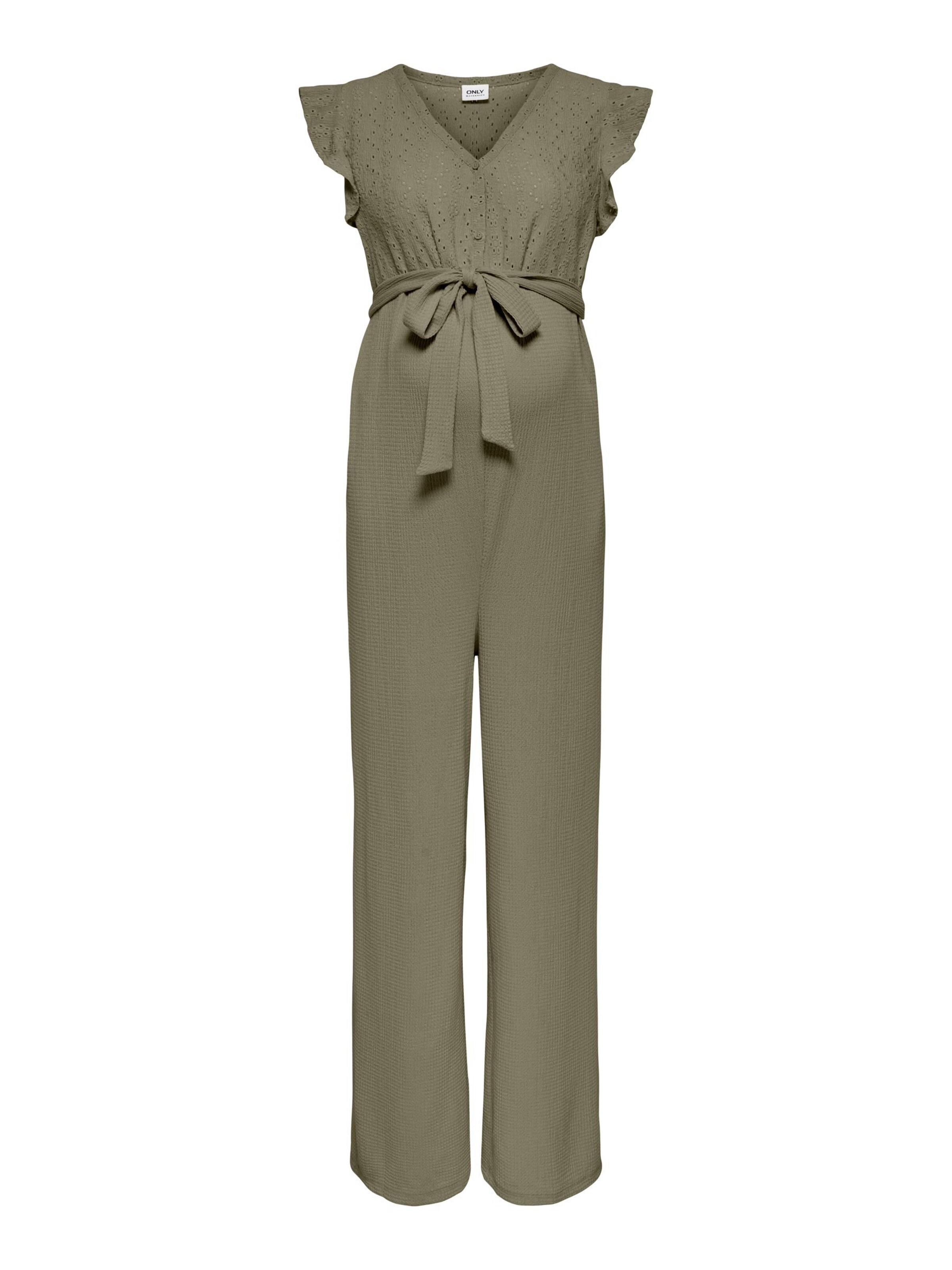 Only Maternity Jumpsuit 'OLMElisa' i grøn