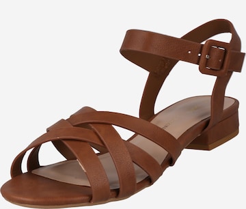 Sandales Dorothy Perkins en marron : devant