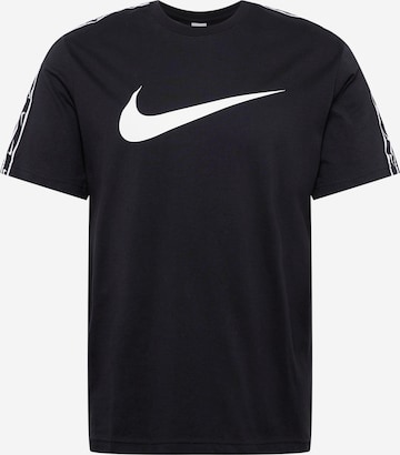 Tricou de la Nike Sportswear pe negru: față