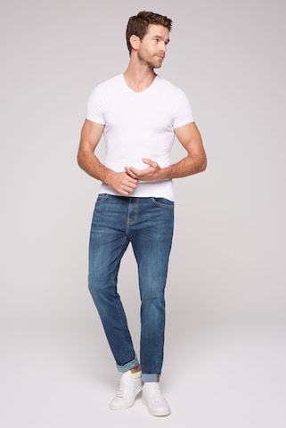 CAMP DAVID Regular Jeans in Blau