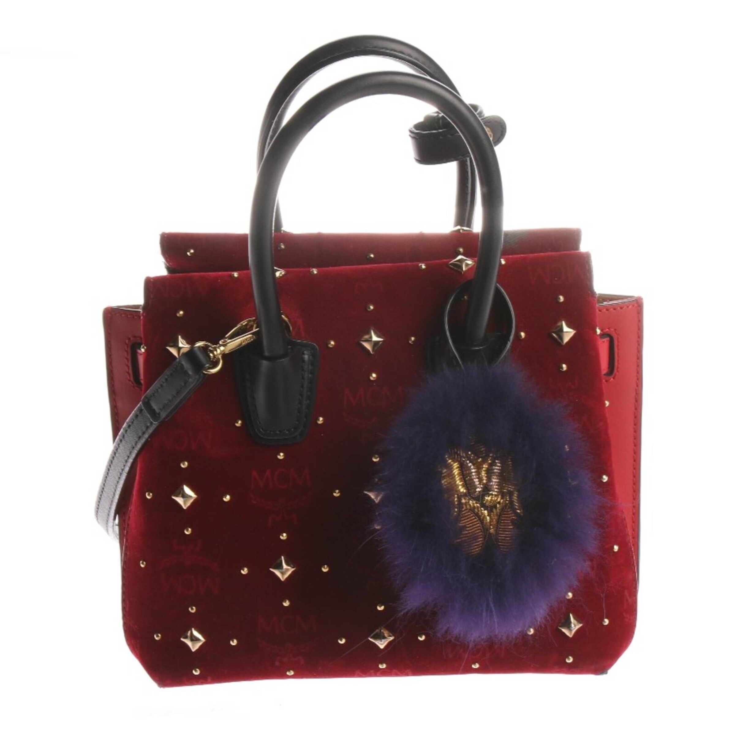 MCM Bag in One size in Red: front