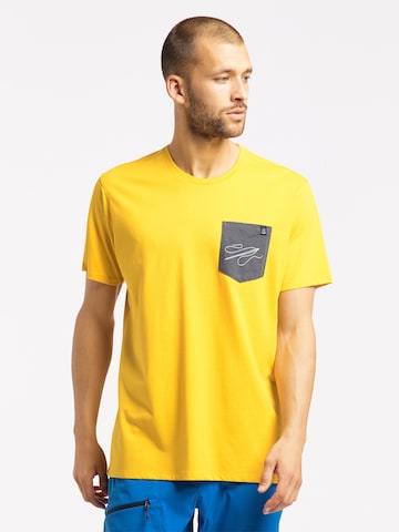 Haglöfs Performance Shirt 'Mirth' in Yellow: front