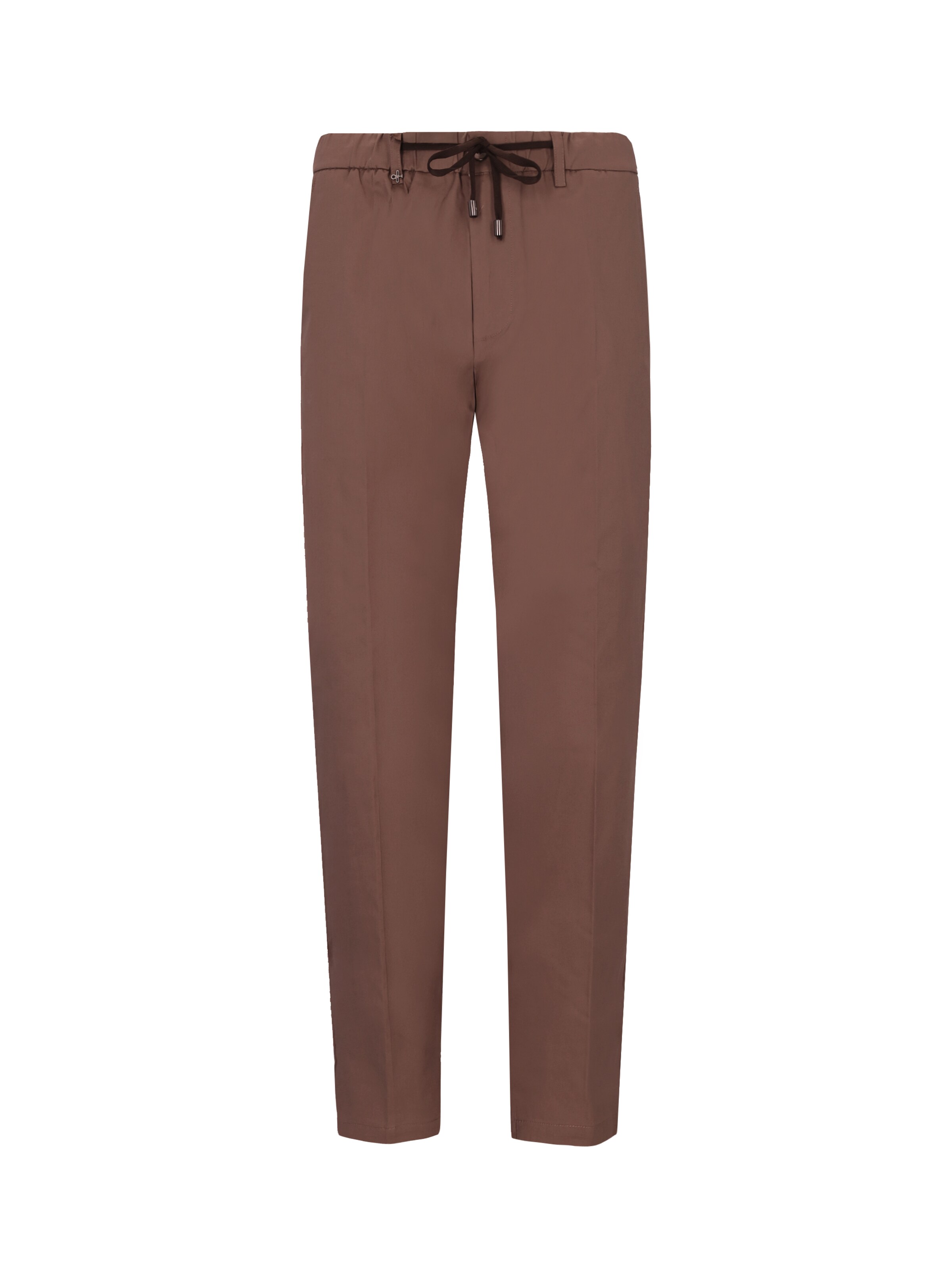 Distretto12 Chino trousers 'T. Grano' in Brown: front