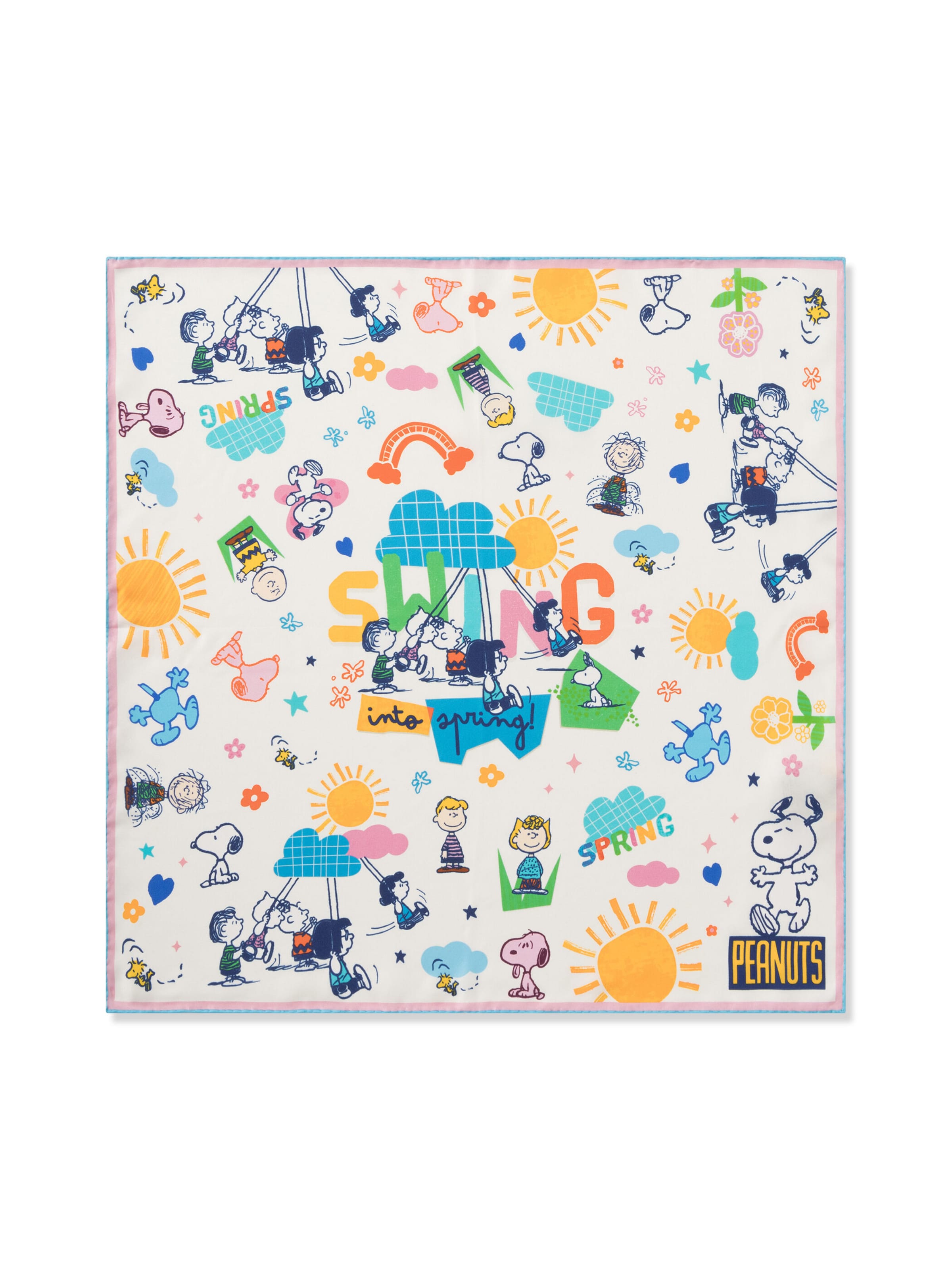 CODELLO Nickituch Peanuts™ Seidentuch in Weiß