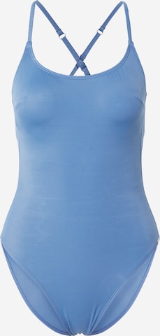 TRIUMPH Bralette Swimsuit 'Summer Mix & Match' in Blue: front