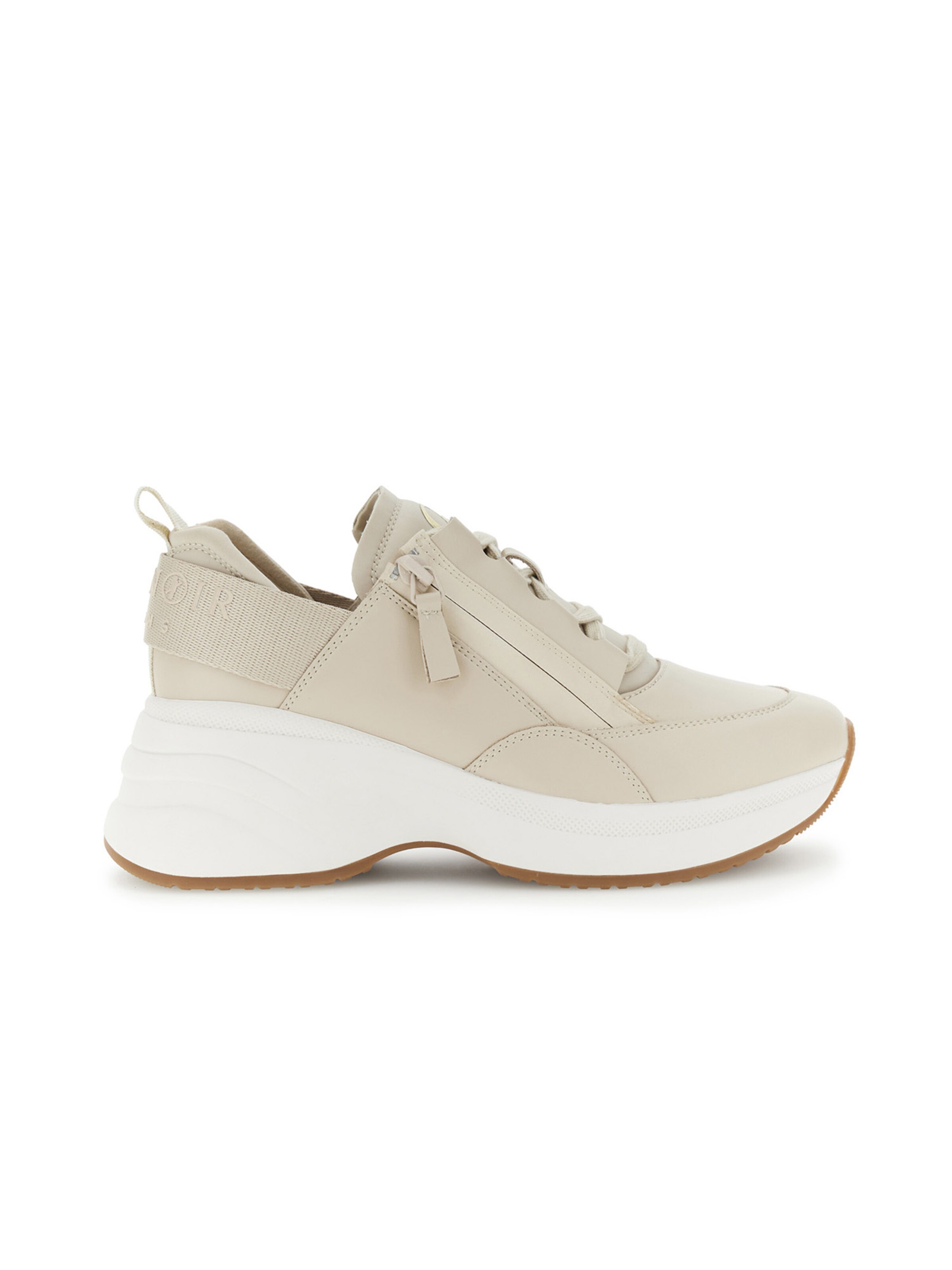 CAFè NOIR Sportieve veterschoen in Beige