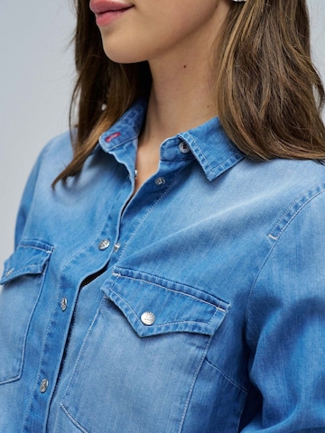 Salsa Jeans Blouse in Blauw