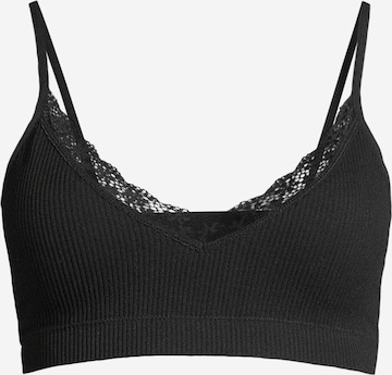 Bandeau Soutien-gorge AÉROPOSTALE en noir : devant