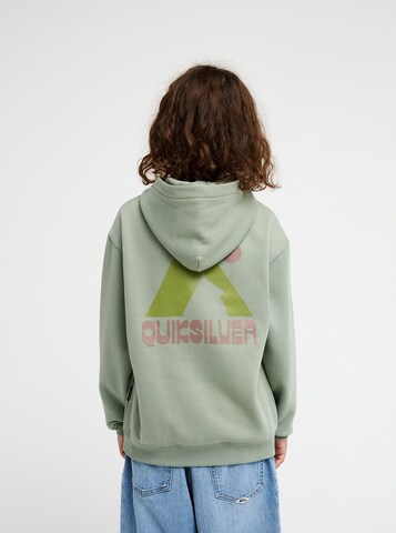 QUIKSILVER Sweatshirt in Green