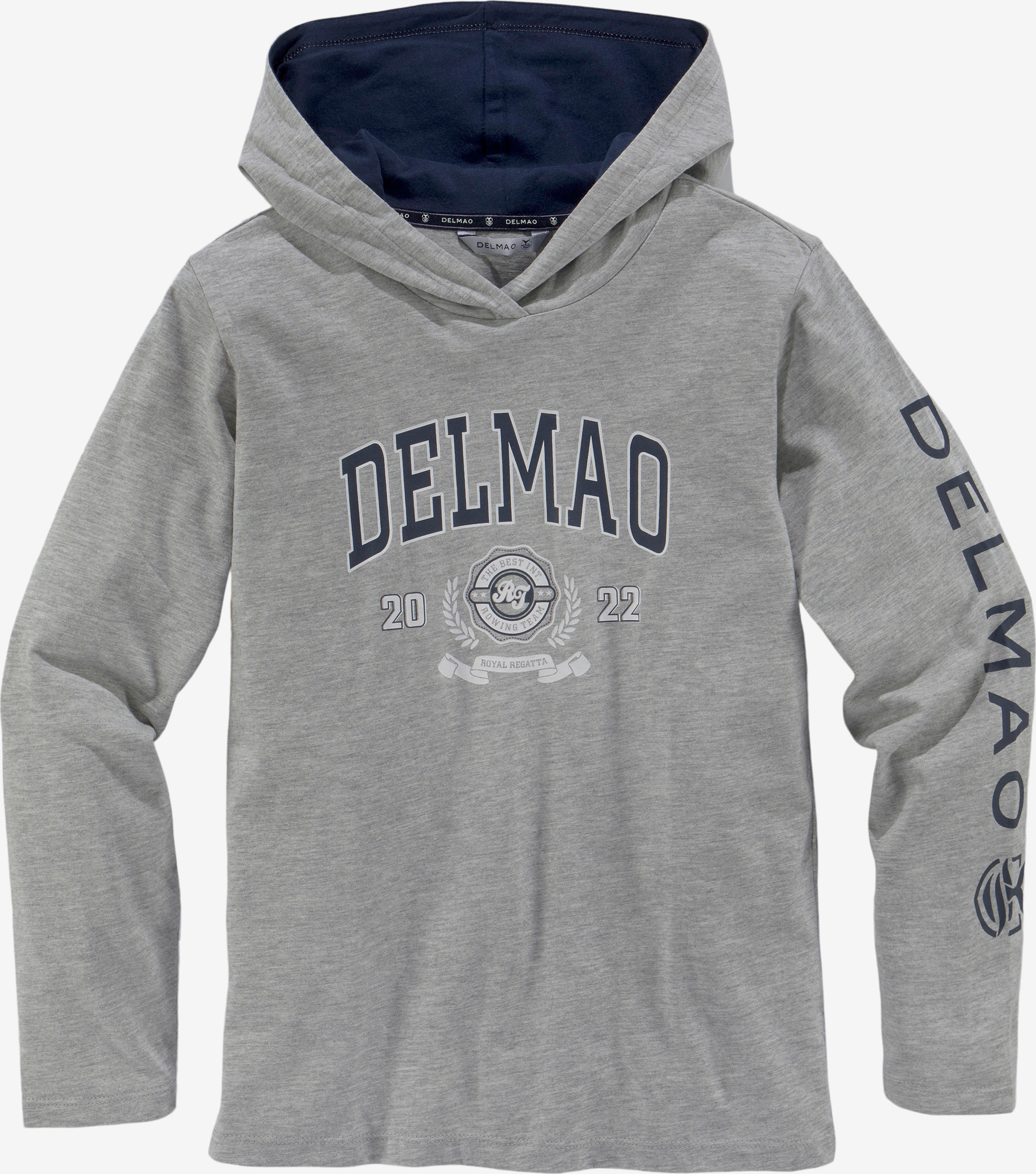 DELMAO Shirt in Graumeliert | ABOUT YOU