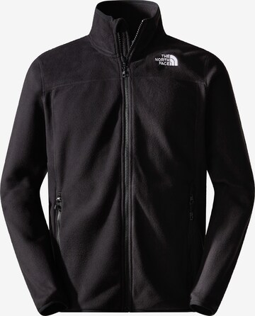 THE NORTH FACE Funktionele fleece-jas '100 Glacier' in Zwart: voorkant