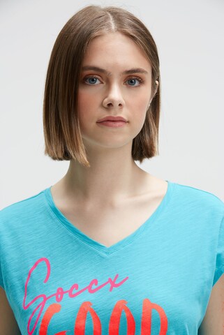 Soccx T-Shirt in Blau