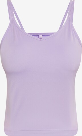 IZIA Top in Purple: front