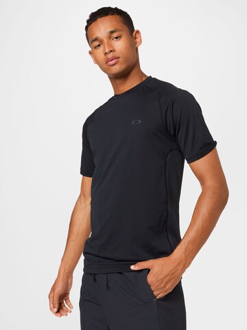 OAKLEY Функциональная футболка в Черный: спереди