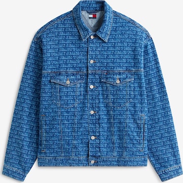 Tommy JeansPrijelazna jakna 'AOP' - plava boja: prednji dio