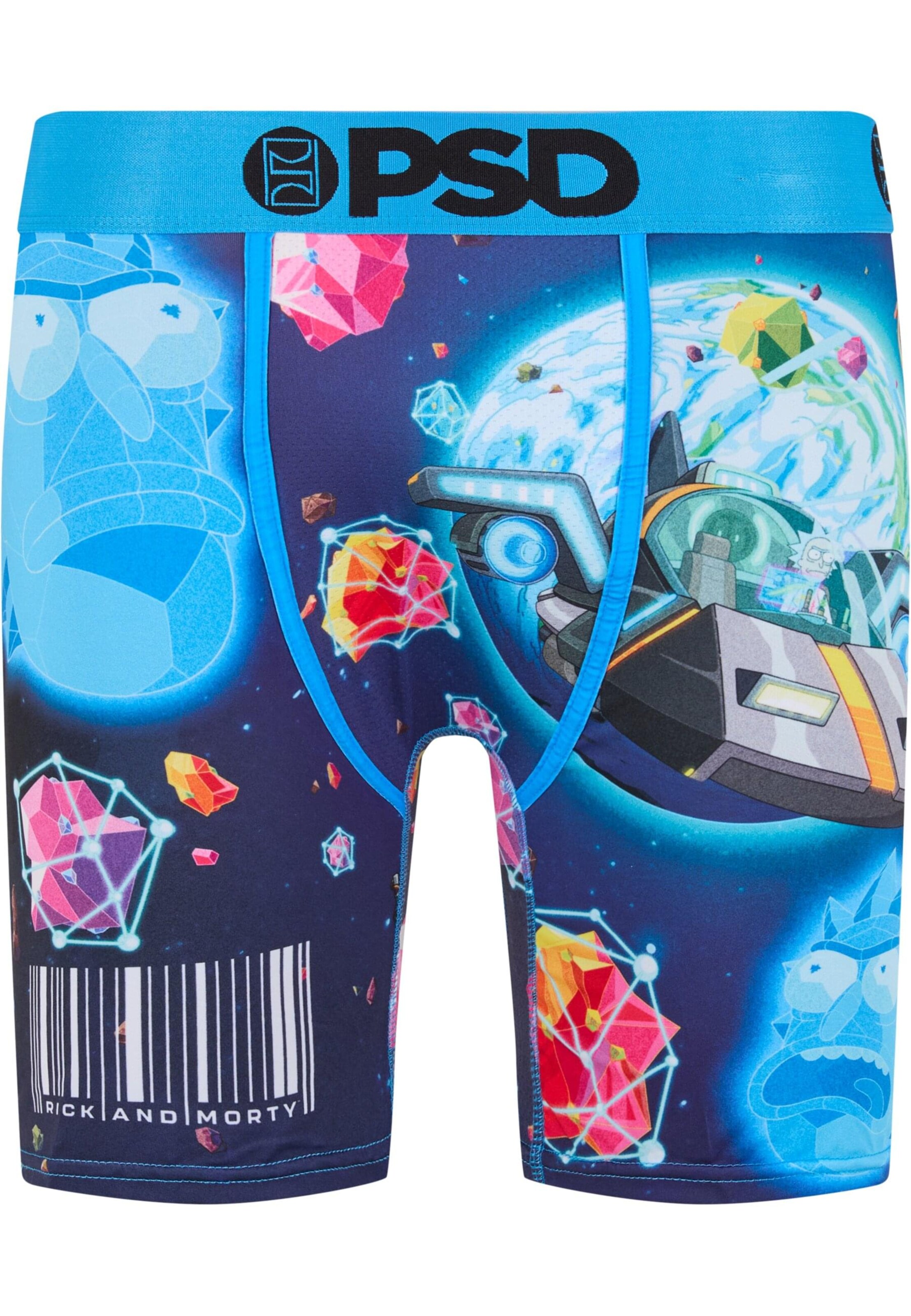 PSD Boxerky 'R&M Travels' – mix barev: přední strana