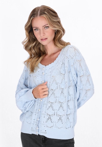DreiMaster Vintage - Cárdigan en azul: frente