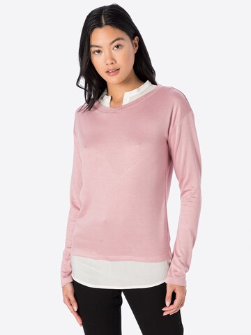 ZABAIONE - Pullover 'Ella' em rosa: frente