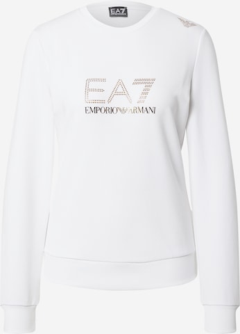 EA7 Emporio Armani - Camisa 'Ea7' em branco: frente