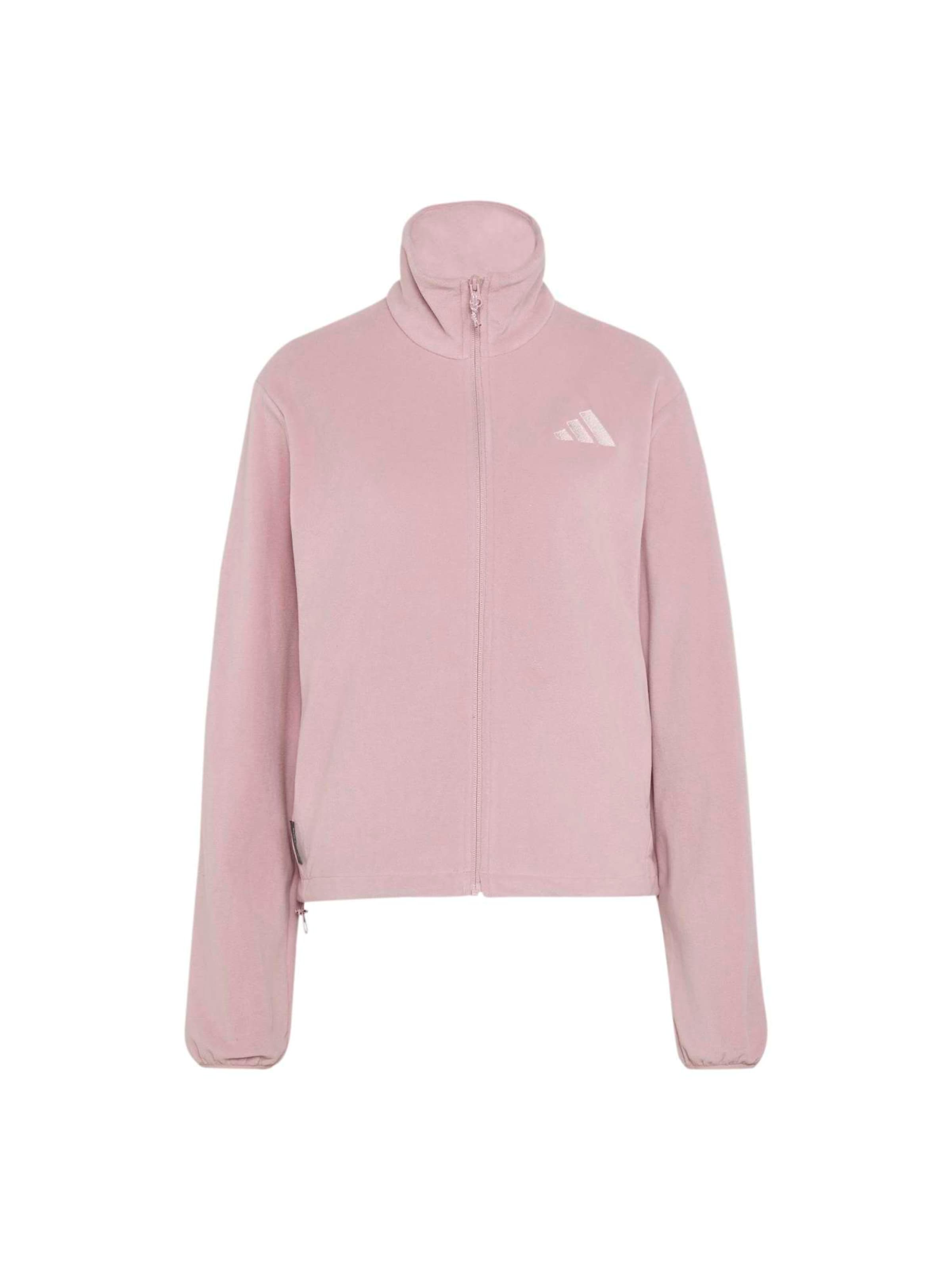 ADIDAS TERREX - Casaco de velo funcional em roxo: frente