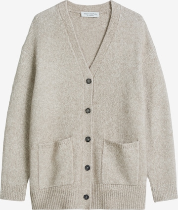 Marc O'Polo Strickjacke in Braun: Vorderseite