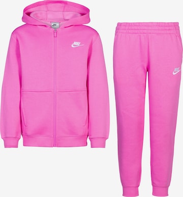 Nike Sportswear Trainingsanzug in Pink: predná strana