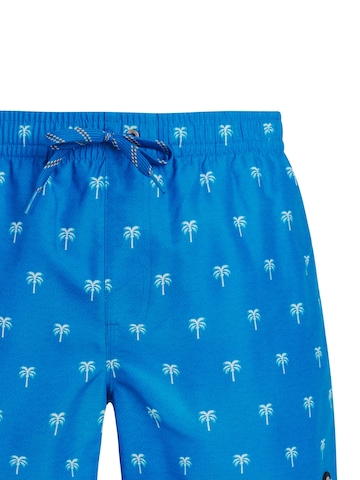 PROTEST Board Shorts 'PRTMascot' in Blue