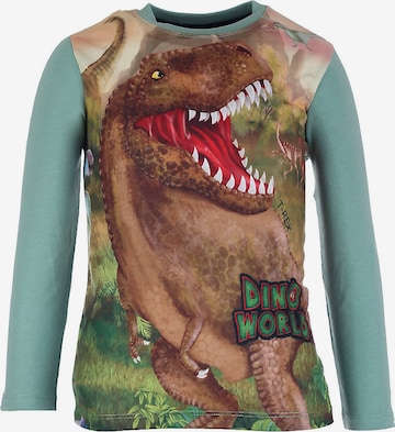 Dino World Shirt in Blue: front