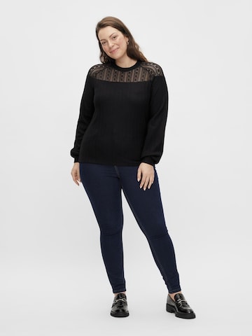 EVOKED - Blusa en negro