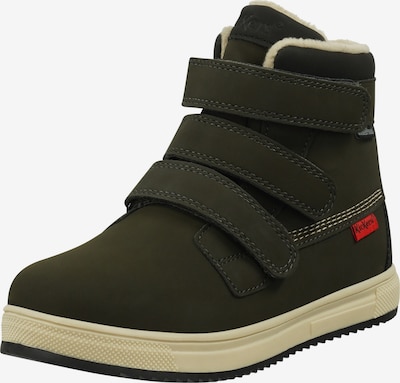 Kickers Boot in 26 in Cream / Khaki / Red, Item view