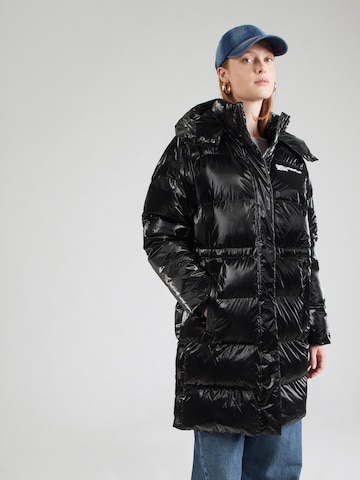 Manteau d’hiver KARL LAGERFELD JEANS en noir : devant