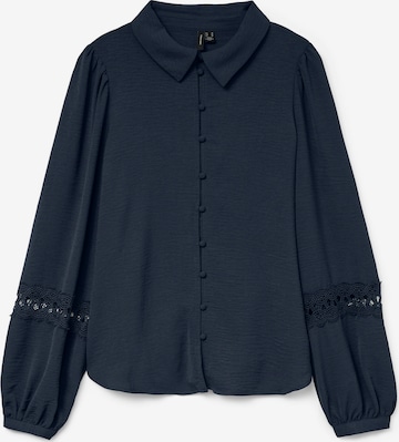 VERO MODA Блузка 'VMALVA' в Синий: спереди
