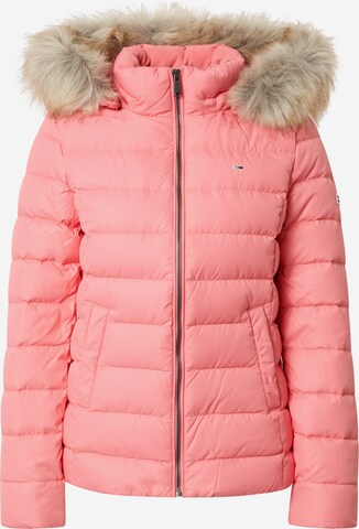 Tommy Jeans Vinterjacka 'Essential' i rosa: framsida