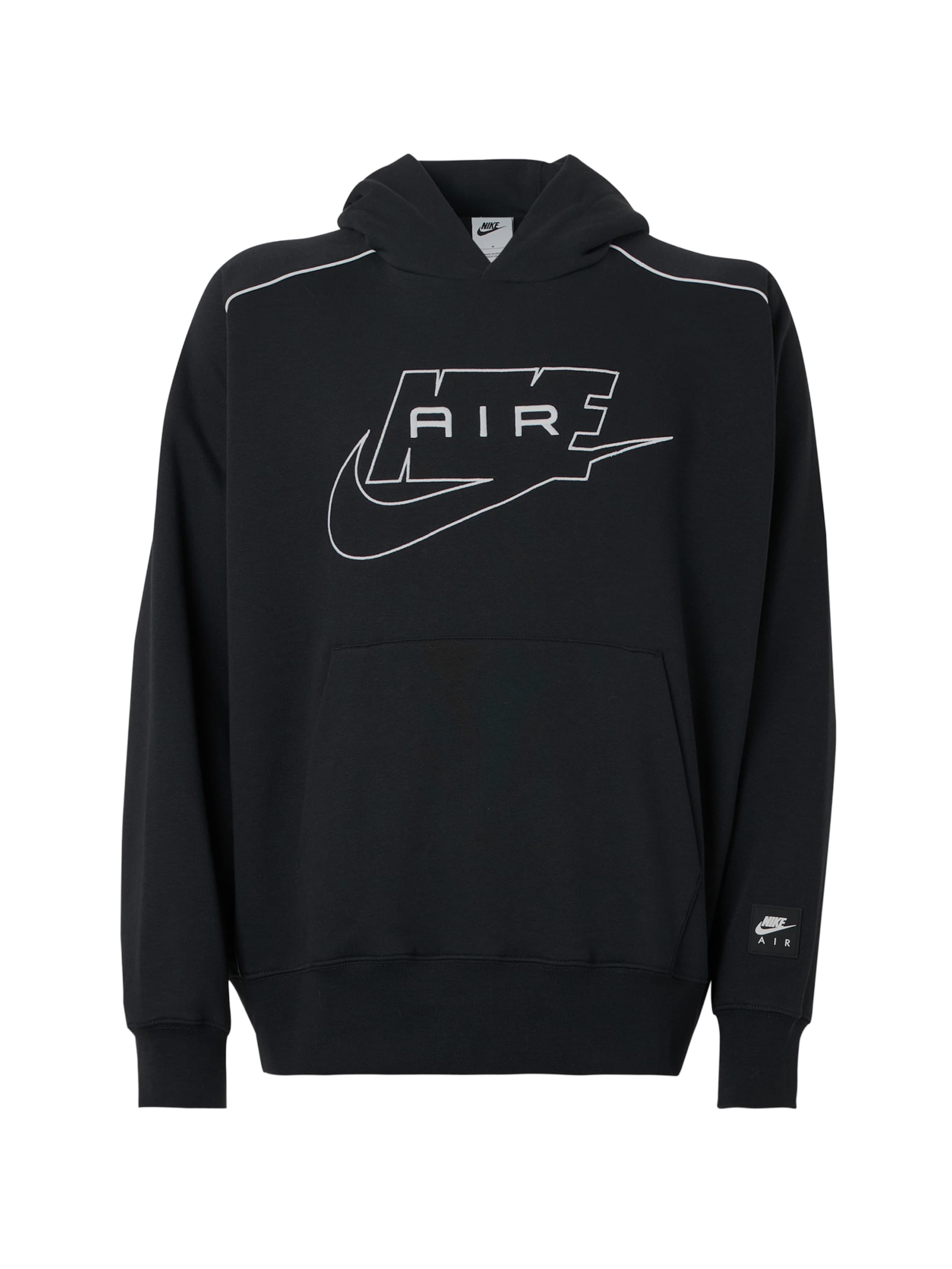 Nike Sportswear Sweatshirt 'Air' in Black: front