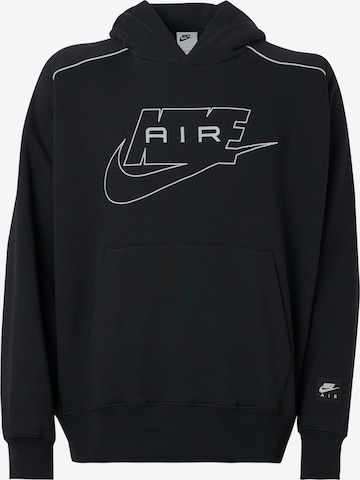 Nike Sportswear - Sweatshirt 'Air' em preto: frente