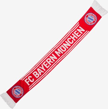 FC BAYERN MÜNCHEN Sports Scarf 'FC Bayern München Home' in Red