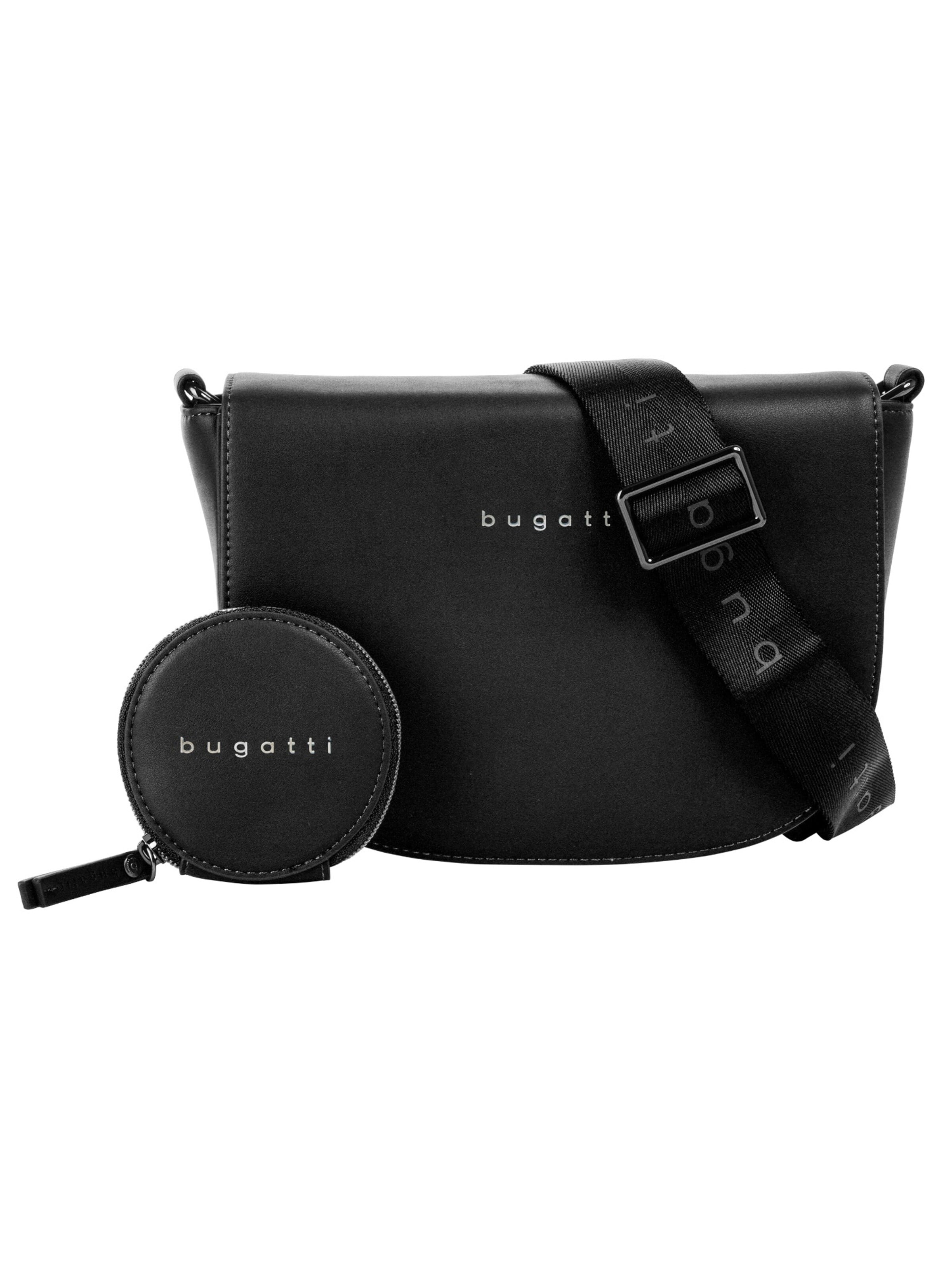 Sac à bandoulière 'ALMATA' bugatti en noir : devant