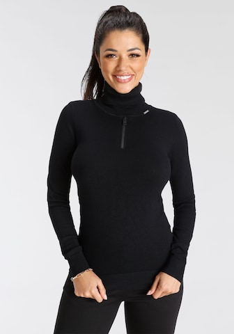 BRUNO BANANI Pullover in Schwarz: predná strana