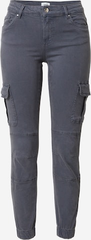 Coupe slim Jeans cargo 'MISSOURI' ONLY en gris : devant