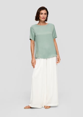 T-shirt s.Oliver BLACK LABEL en vert