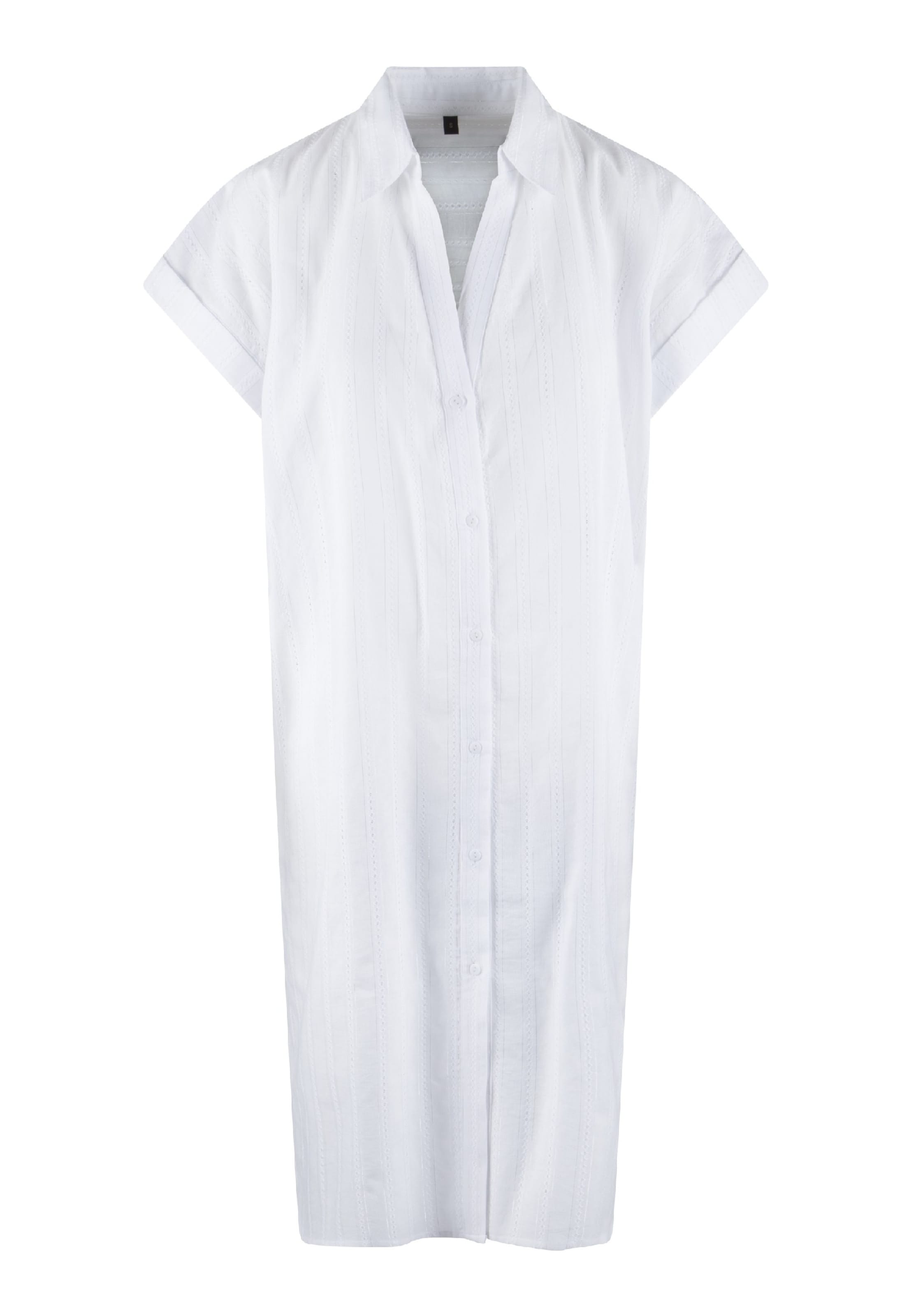 LingaDore - Vestido de playa en blanco: frente