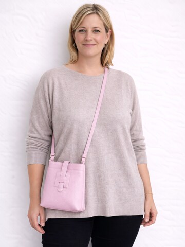 COLLEZIONE ALESSANDRO Crossbody Bag 'Holunder' in Pink