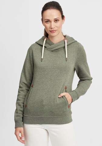 Oxmo Sweatshirt 'Vicky' in Grün: predná strana