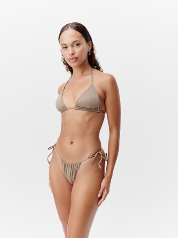 LeGer by Lena Gercke Bikinihose 'Luana' in Braun: Vorderseite