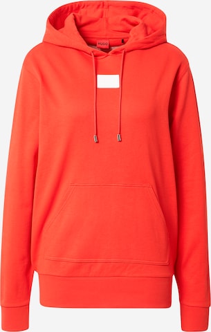 HUGO Sweatshirt  'Dasweater' in Rot: predná strana