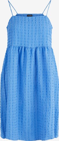 PIECES Summer Dress 'Solo' in Blue: front
