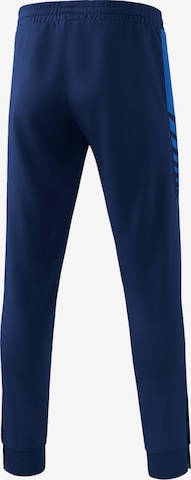 ERIMA Slim fit Workout Pants 'Six Wings' in Blue